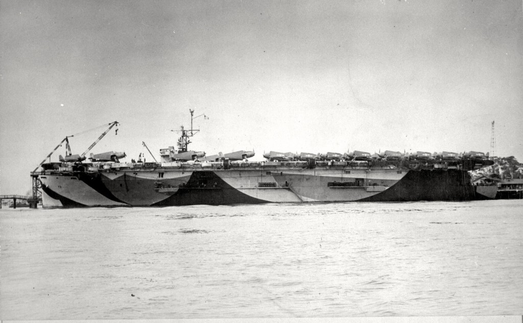 world war 2 navy ships u.s.s. gambier bay astoria, oregon